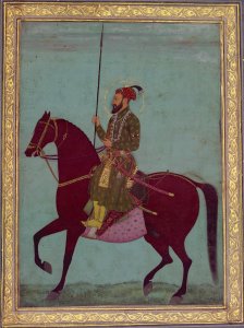 Equestrian_Portrait_of_Aurangzeb.